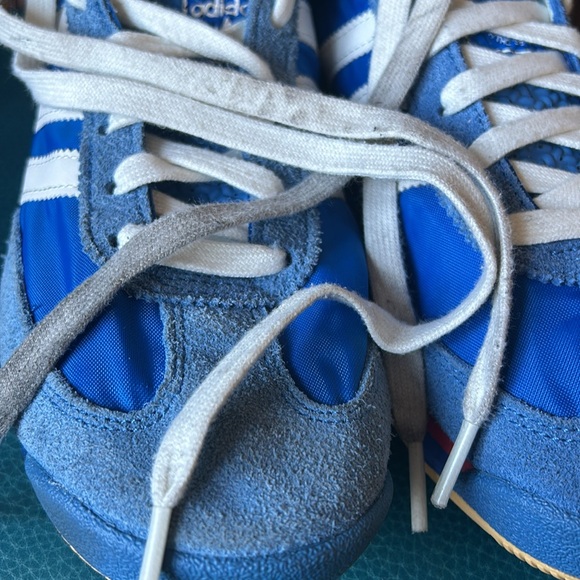 Adidas Blue Suede SL 72 Sneakers - Picture 9 of 10